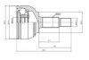 AYWIPARTS AW1510066 Joint Kit, drive shaft